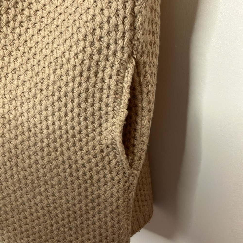 Vince wool honeycomb shawl collar cardigan sweater - Picture 4 of 9